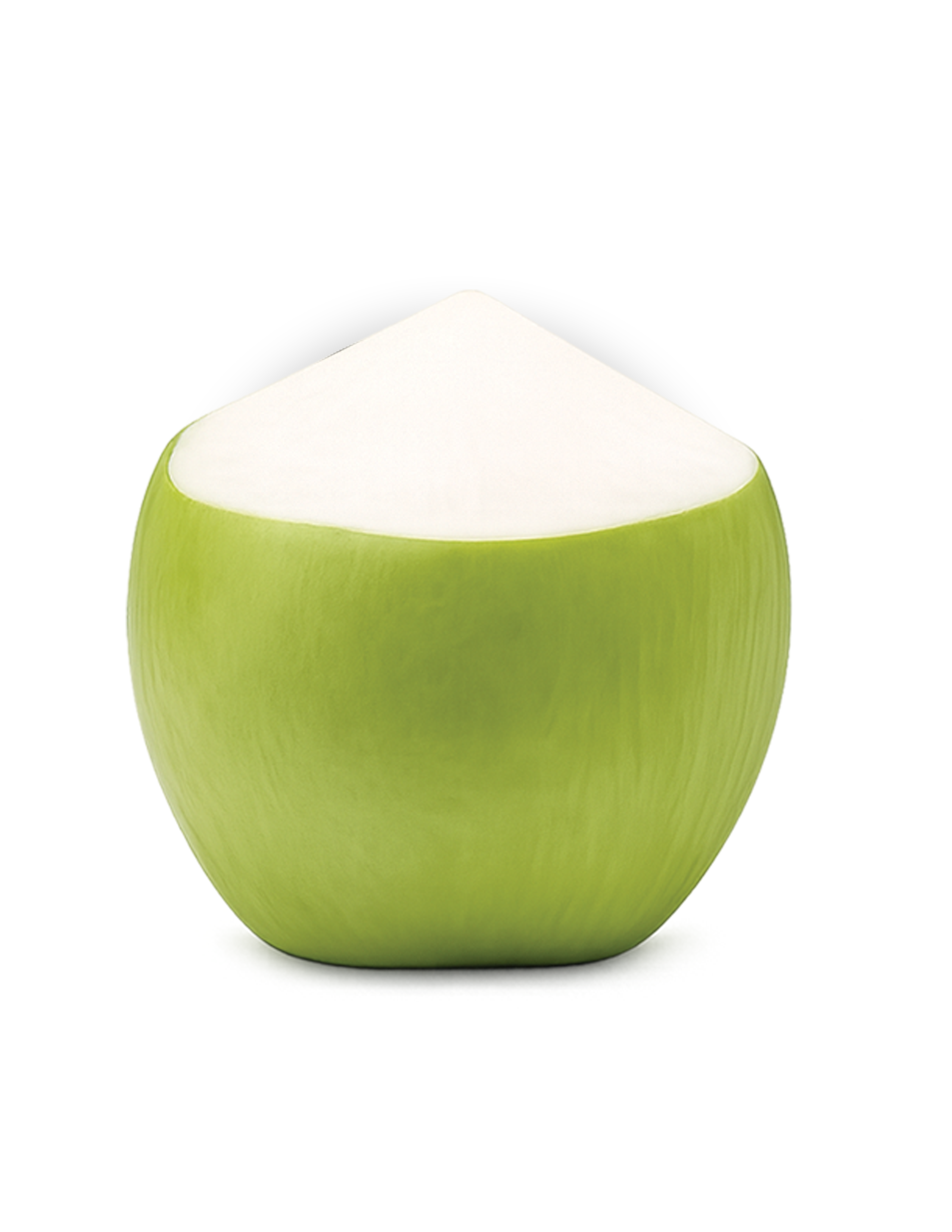 Hat-shaped Trimmed Coconut