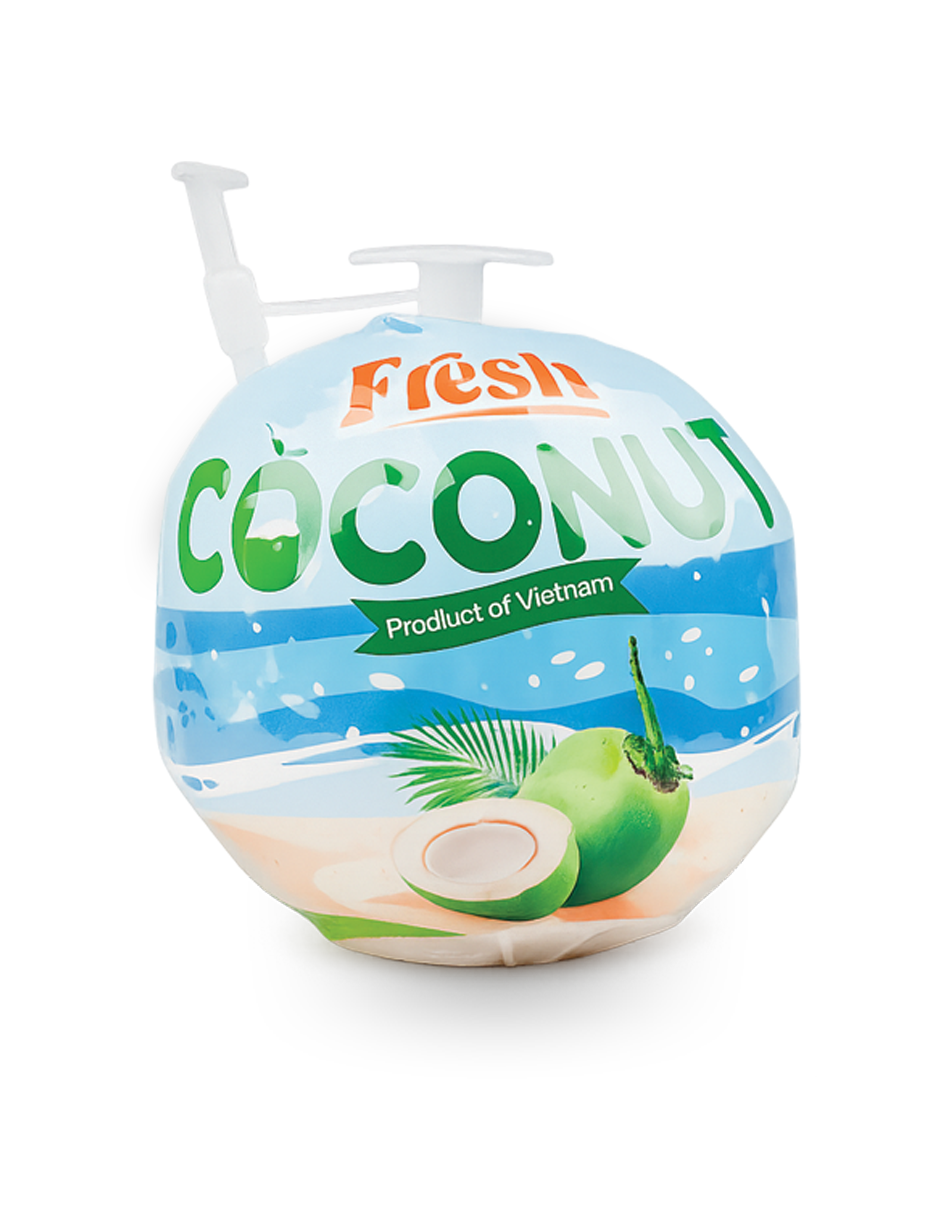 Easy-opened Button Coconut