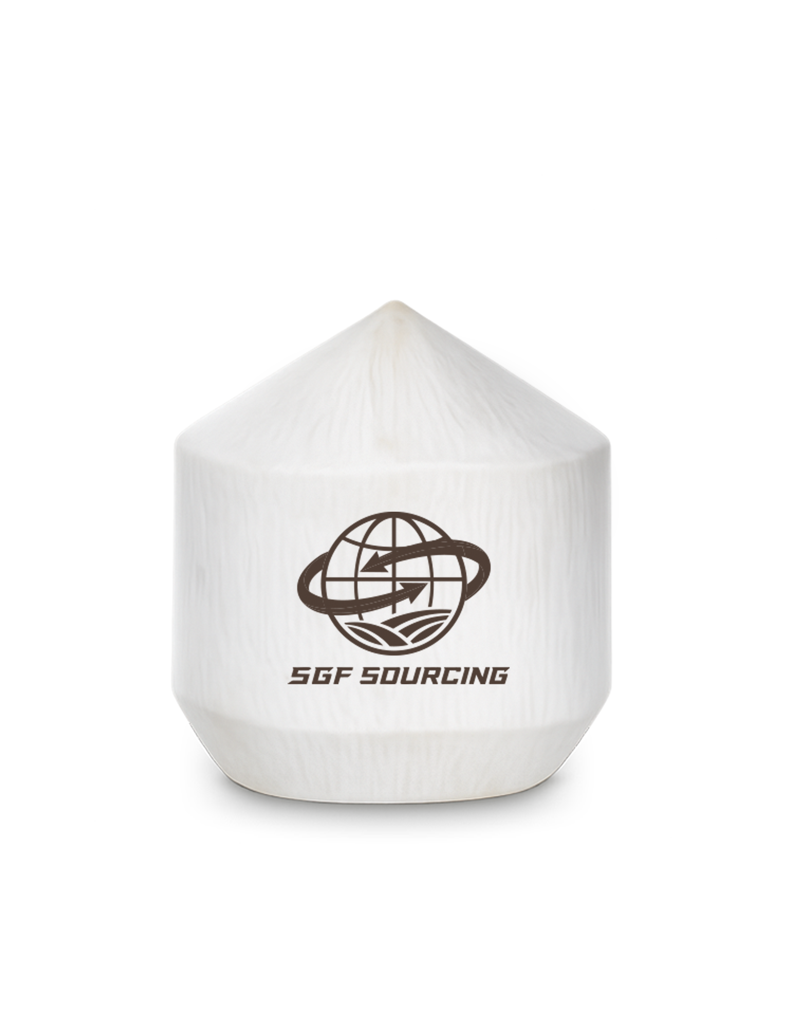 Laser-engraved Diamond Coconut