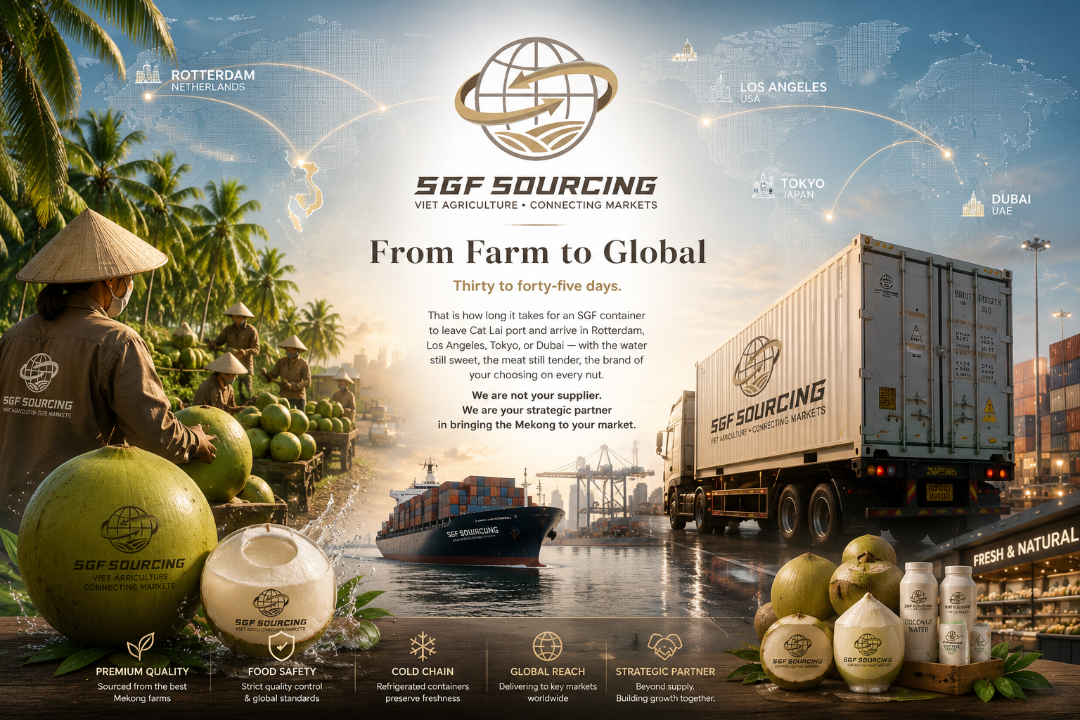Farm to global — SGF export warehouse